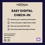 Nooqa - 'exklusives Design - Parkplatz, Balkon, Nespresso - 6 Personen - 85qm Appartement *
