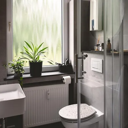 Nooqa - 'exklusives Design - Parkplatz, Balkon, Nespresso - 6 Personen - 85qm Lägenhet Duisburg