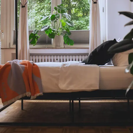 Nooqa - Exklusives Design - Parkplatz, Balkon, Nespresso - 6 Personen - 85qm Duisburg
