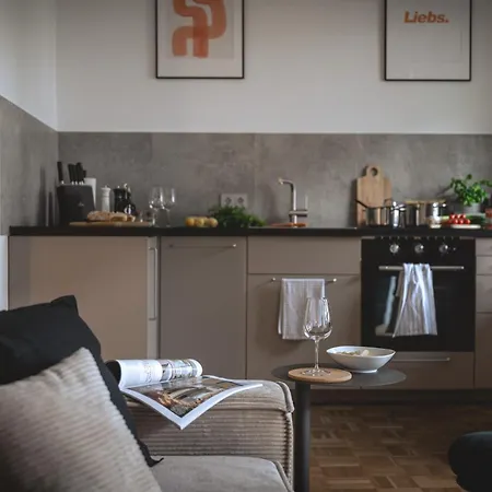 Nooqa - 'exklusives Design - Parkplatz, Balkon, Nespresso - 6 Personen - 85qm 公寓 杜伊斯堡