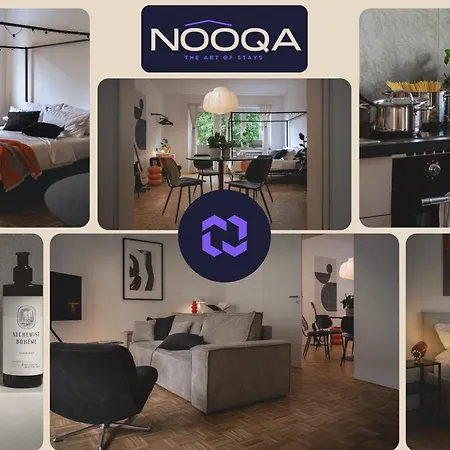 Nooqa - Exklusives Design - Parkplatz, Balkon, Nespresso - 6 Personen - 85qm Apartman *
